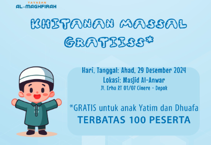 Khitanan Massal Gratis (Cinere-Depok)