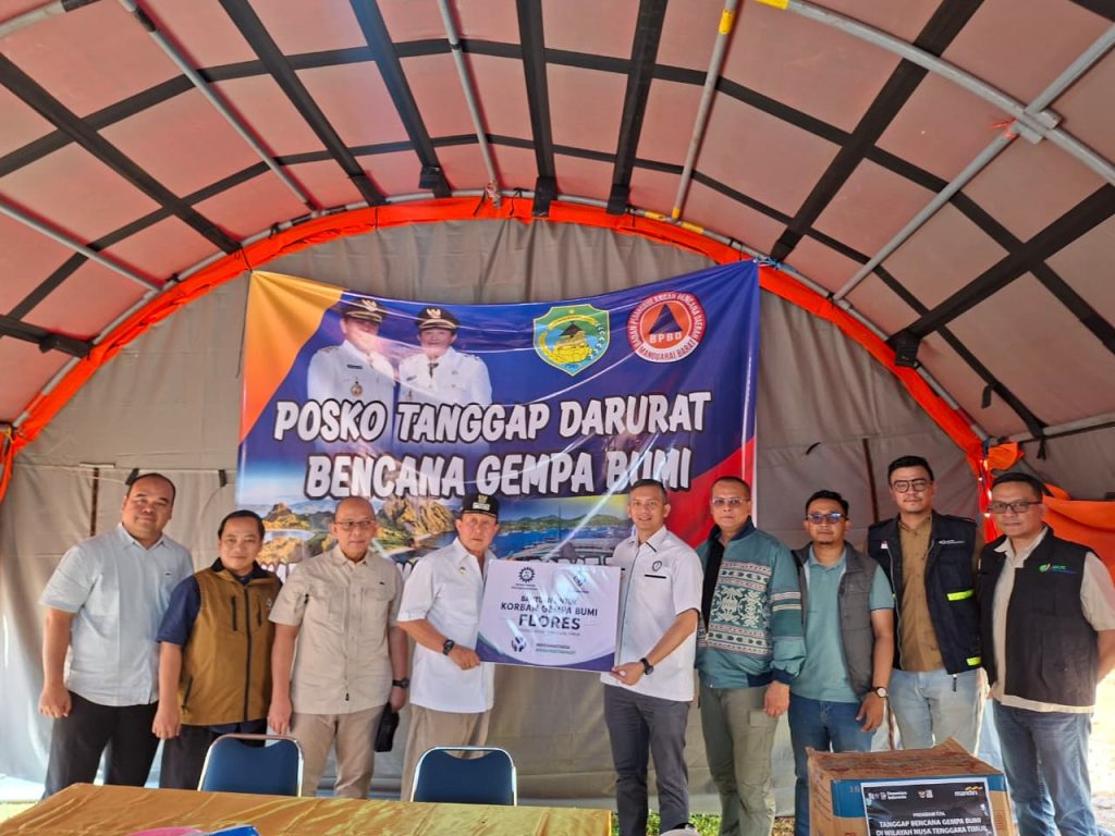 BPJS Ketenagakerjaan Salurkan Bantuan Rp301,7 Juta untuk Penyintas Gempa di NTT